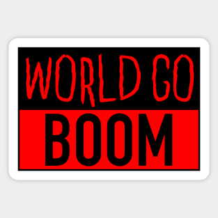 Boom Box Sticker